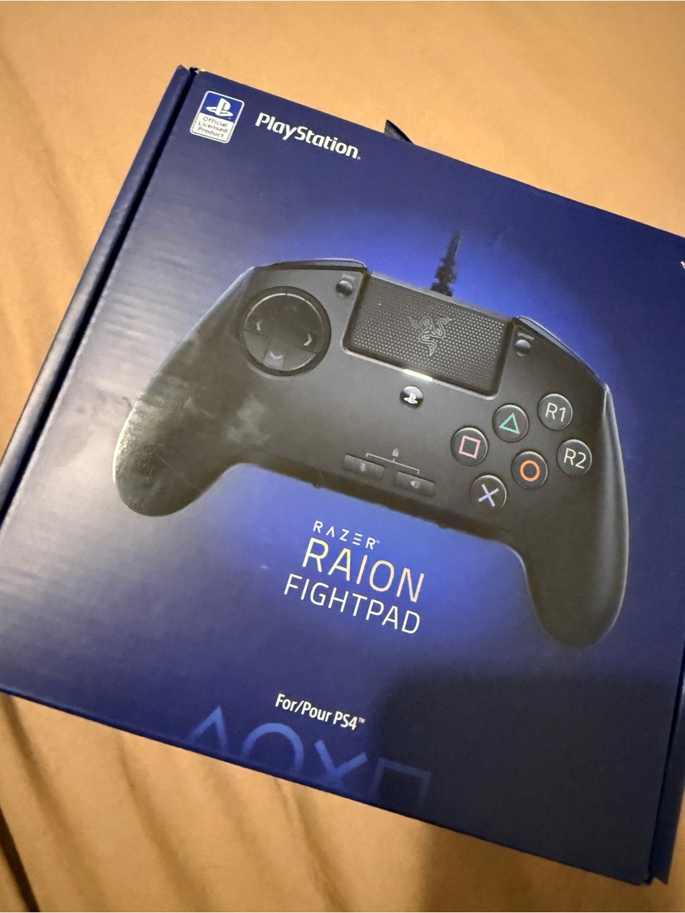 Sony Black Razer Raion Fightpad for PS4
